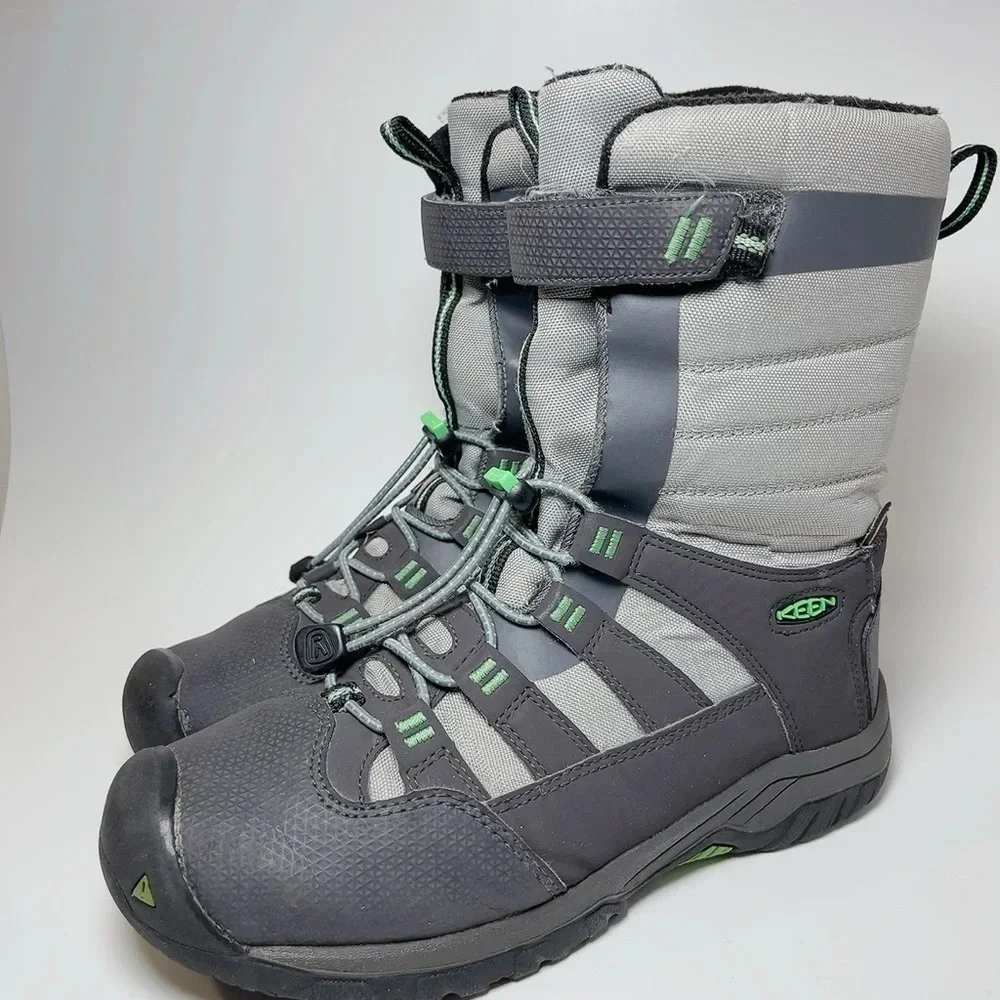 Keen Neo WP Magnet Irish Green Unisex Waterproof Kids Snow Boot
